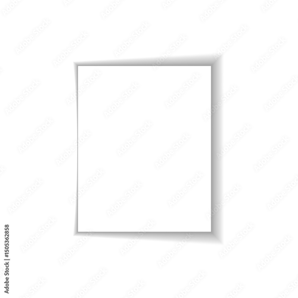 Poster png shadow cutout slit texture paper vector realistic sharp edge scratch scissors graphic element tr