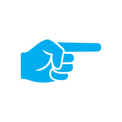 blaming finger colored icon