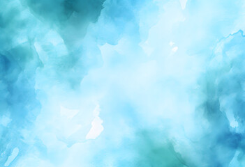 Dalhia Seamless Vector Pattern - Ink Drawing with Watercolor Texture
