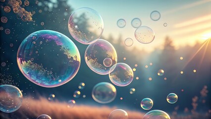 Elegant abstract background featuring smooth, flowing waves of iridescent pastel colors, creating a mesmerizing and dreamlike visual experience, perfect for adding a touch of modern sophistication and