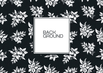 Seamless floral line background, abstract wallpaper for wall decor printing, hand drawn vector illustration, for prints, banner, textiles, and room interiors, not made by AI