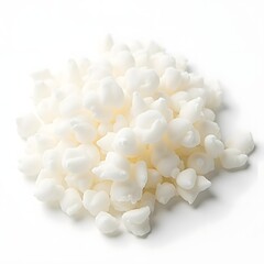 Serene Serenity: Delicate Coconut Flakes in Tropical Paradise