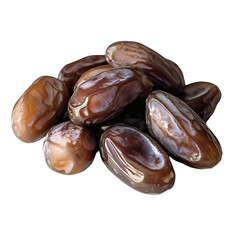 Fototapeta premium A pile of sweet dates delicious and nutritious snack