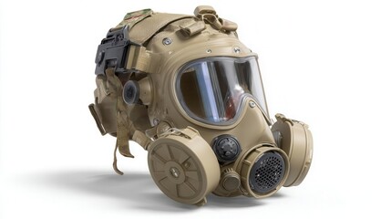 Protective gas mask equipment