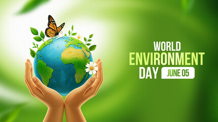 World Environment day concept poster 2025, Ending Plastic Pollution Globally, #WorldEnvironmentday #EndingPlasticPollutionGlobally, Happy Environment day, june 5.