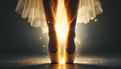 ファンタジーストーリー（しなやかな弧を描きながら、美しく舞う女性）