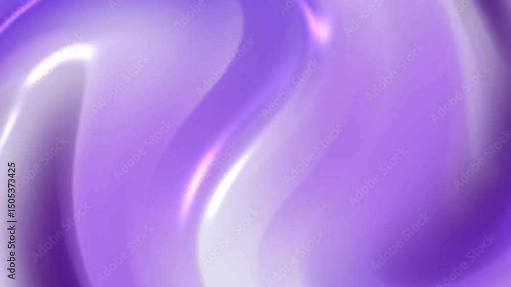 Aufkleber abstract lavender and white gradient background with swirling, flowing motion. smooth, luminous text