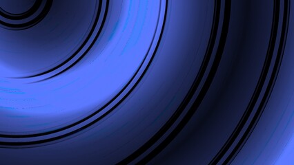 ブルーとブラックのサークルパターン｜波紋パターン