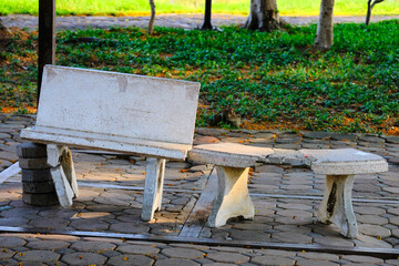 bench in the park