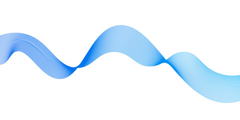 Abstract vector background with blue wavy lines,Abstract vector blue wave lines on white background,blending line background. colorful wave lines. blue lines background.
