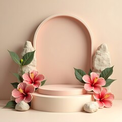 Mandarin Magic: A Fresh and Vibrant Display of Citrus and Sage on a Coral Canvas