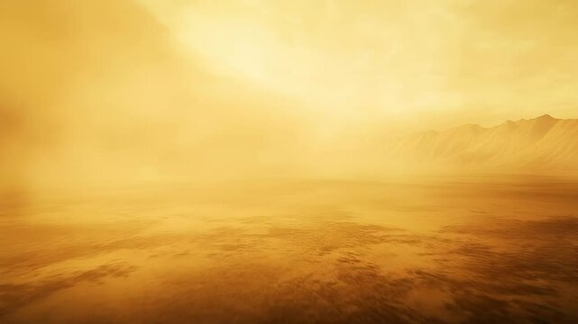 A barren wasteland consumed by an unrelenting sandstorm