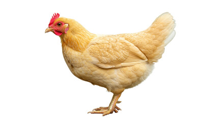 Isolated Hen