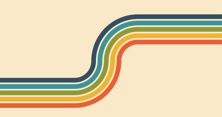 retro abstract colorful rainbow background	