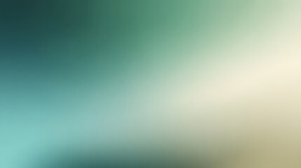 Gradient blend of cool greens and soft beige, abstract and calming color transitions.