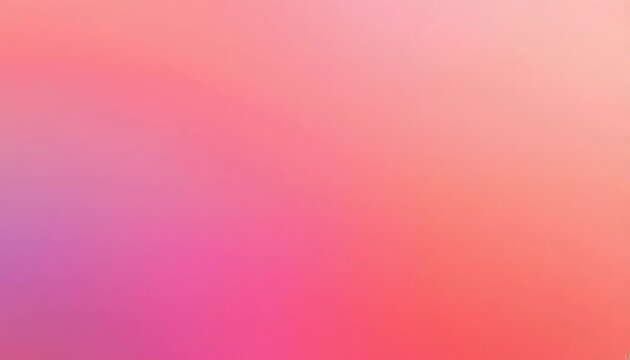 Fototapeta Abstract gradient background with a smooth transition from pink to coral, soft, and dreamy.