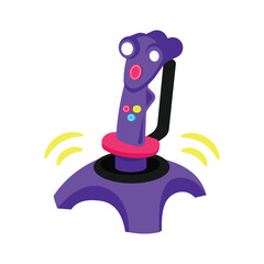 Joystick Vector style icon. Eps 10 file