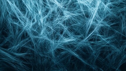 Fototapeta premium Intricate blue weblike pattern abstract background design texture