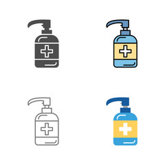 Sanitizer Vector Icon