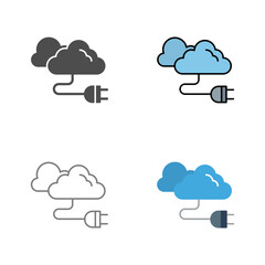 Obraz premium Cable Vector Icon
