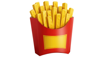 Isolated French Fries