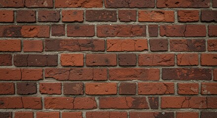 Fototapeta premium Old Brick Wall Texture – Weathered Urban Grunge Surface