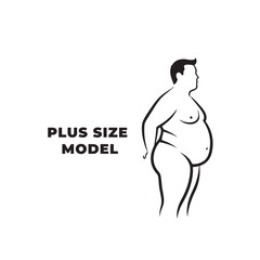 plus size model logo