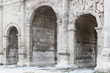 Triumphal arch of Orange in France
