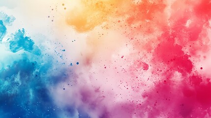 abstract colorful watercolor background