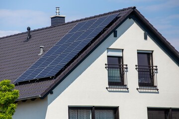 Einfamilienhaus mit Photovoltaikanlage