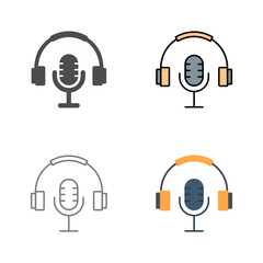 Podcast Vector Icon