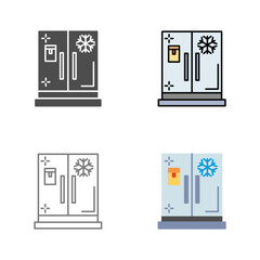 Fridge Vector Icon
