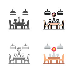 Table Vector Icon