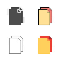 Copy Vector Icon