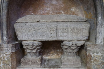 L'abbaye Saint-Pierre, ville de Moissac, département du Tarn et Garonne, France