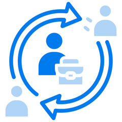 Job Rotation Icon