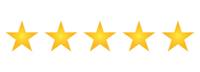 Five Golden Stars Excellence, Quality, and Top-Rated Service - Achieve Five-Star Ratings, customer feedback, customer satisfaction