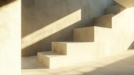 Minimalist Concrete Steps