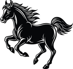 Obraz premium horse galloping