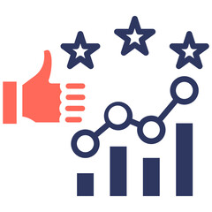 Quality Metrics glyph color icon