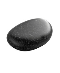 Artistic ink stone for Sumi-e painting isolated on a white background