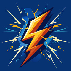 lightning bolt vector illustration