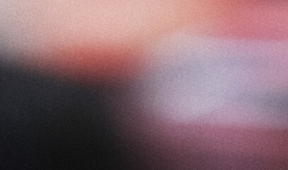 A vibrant abstract gradient design featuring a dark grainy background, perfect for posters, banners, or digital design. Enhance your projects with this textured noise effect.