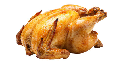 Isolated Roasted Turkey
