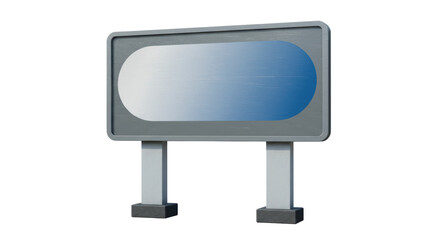 Fototapeta premium Isolated Billboard