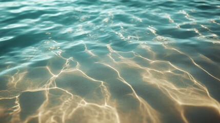 Fototapeta premium Rippled Water Surface