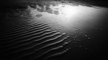 Wet Sand Ripples