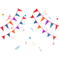 Birthday Bunting Flag Decoration