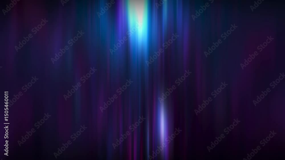 Wall mural abstract modern blue and dark pink and purple background animation with blurred glowing lightstreaks
