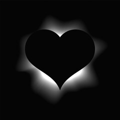 Heart illuminate light frame